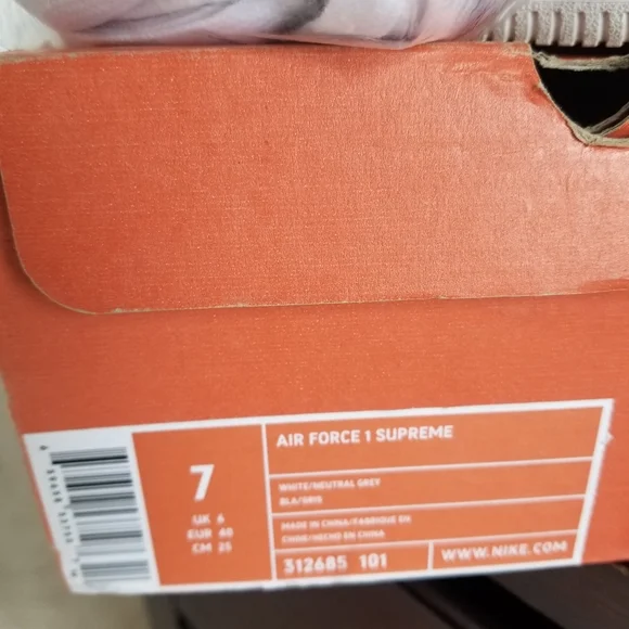 Rare vintage  Nike airforce 82 Supreme ostrich shoes mens 7 - Picture 14 of 16